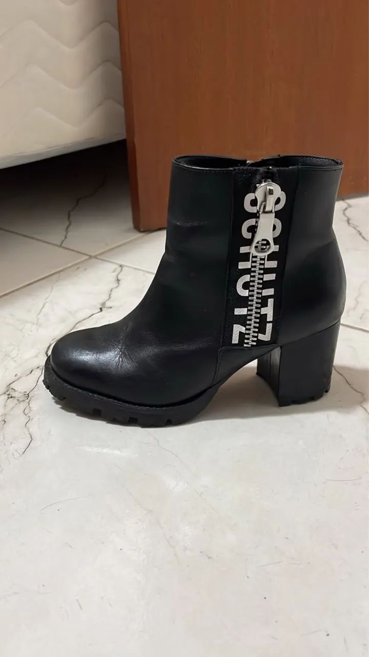 Bota schutz couro - Foto 2