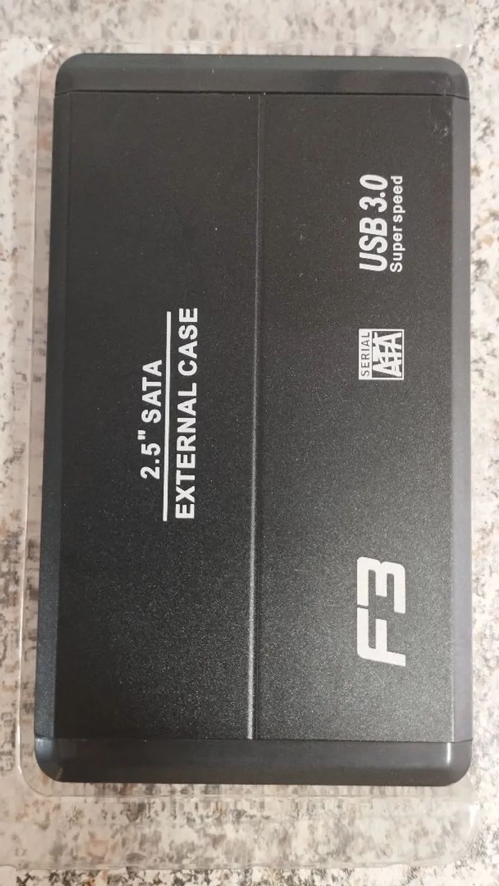 HD EXTERNO 500GB USB 2.0 3.0 (CASE + HD 500GB)
