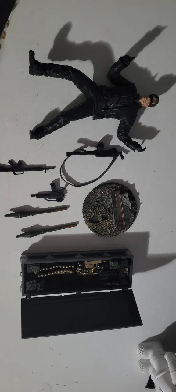 Boneco t850 exterminador do futuro 3 mcfarlane terminator action figure  - Foto 4