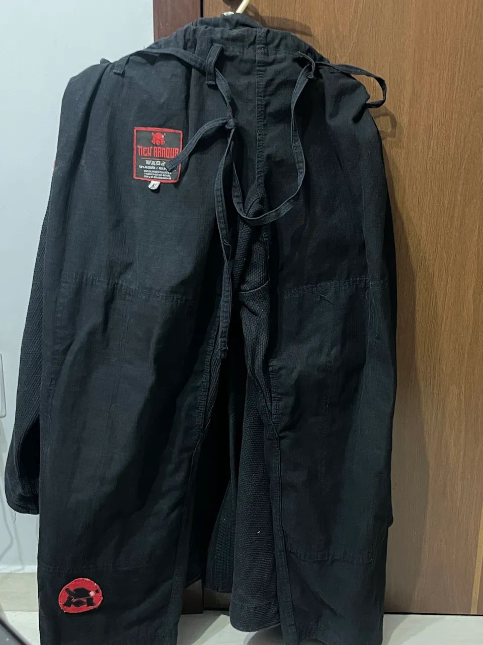 Kimono de Jiu-Jítsu preto A3 - Foto 2