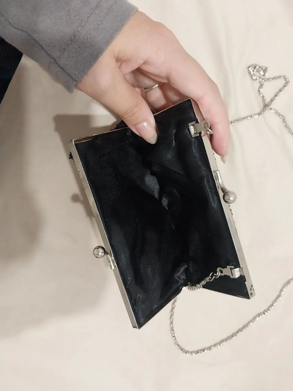Bolsa estilo clutch vintage - Foto 3