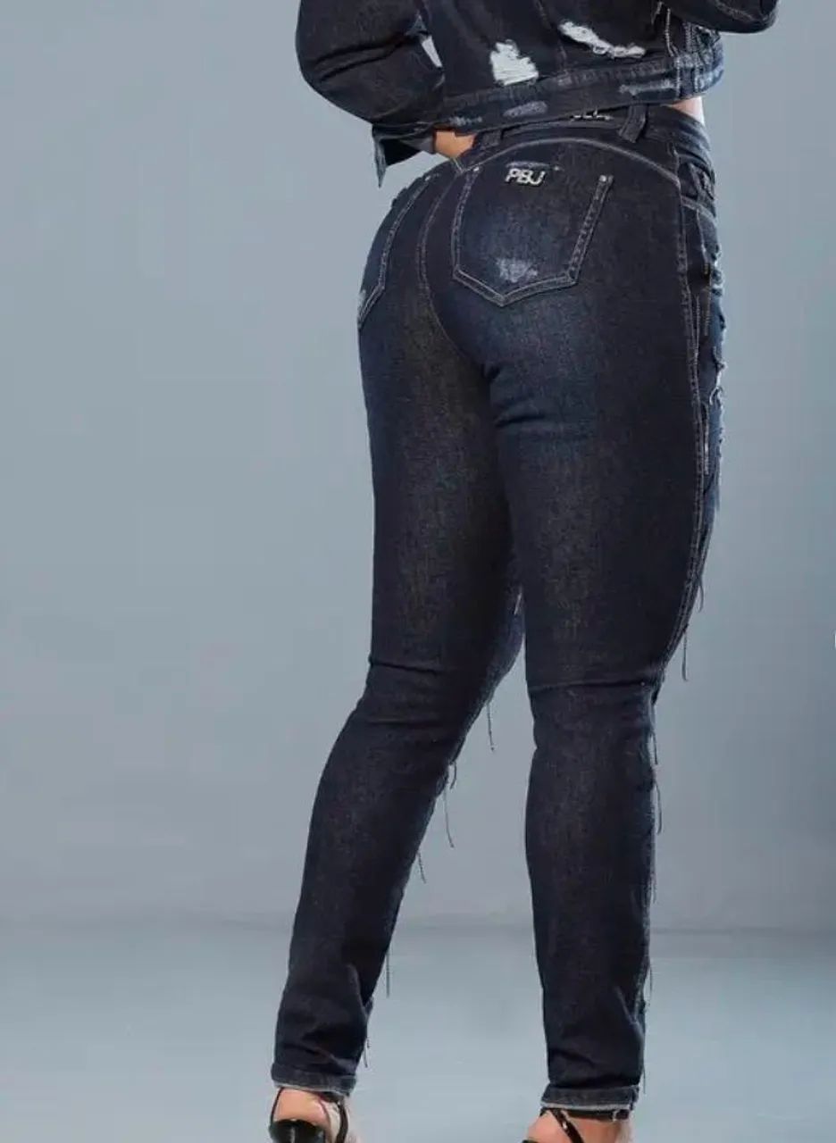Calça da pitbull jeans - Foto 2