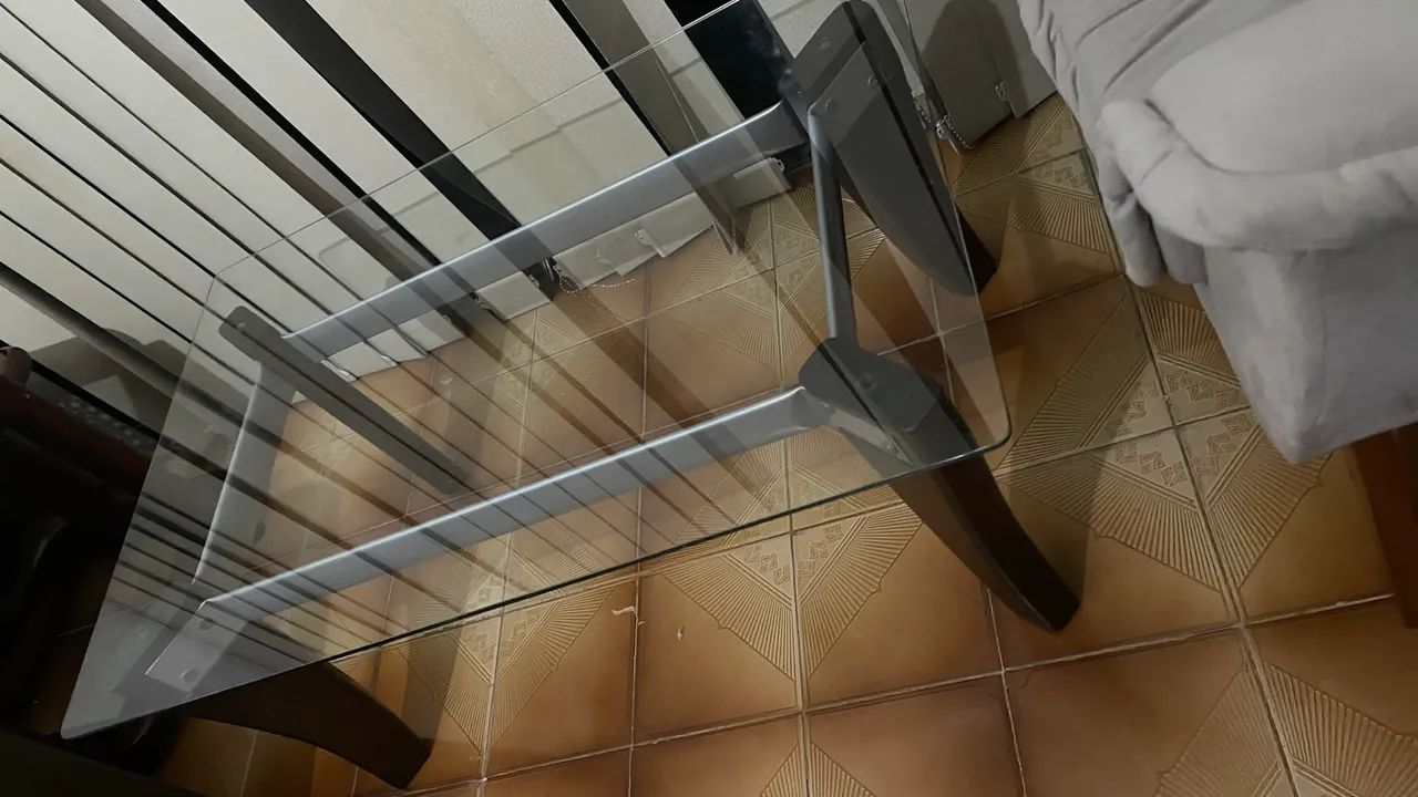 ? Mesas de Vidro - 1 de Centro + 1 de Canto 65115992793730124
