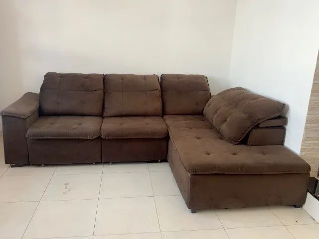 VENDO SOFÁ RETRÁTIL E RECLINÁVEL