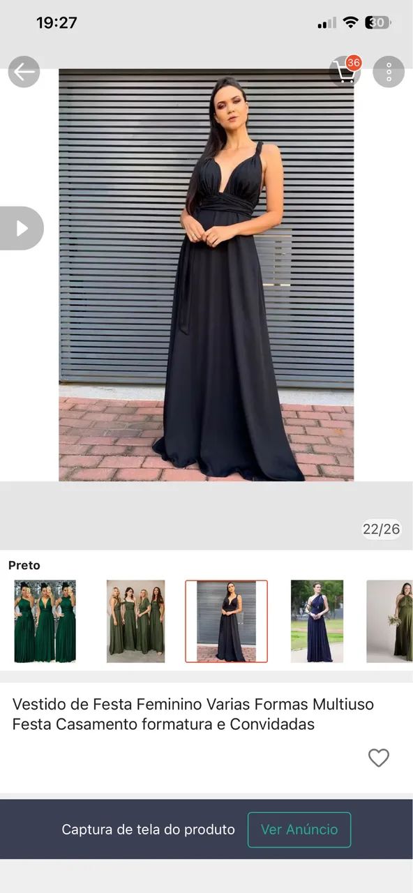 Vestido várias formas social  - Foto 2