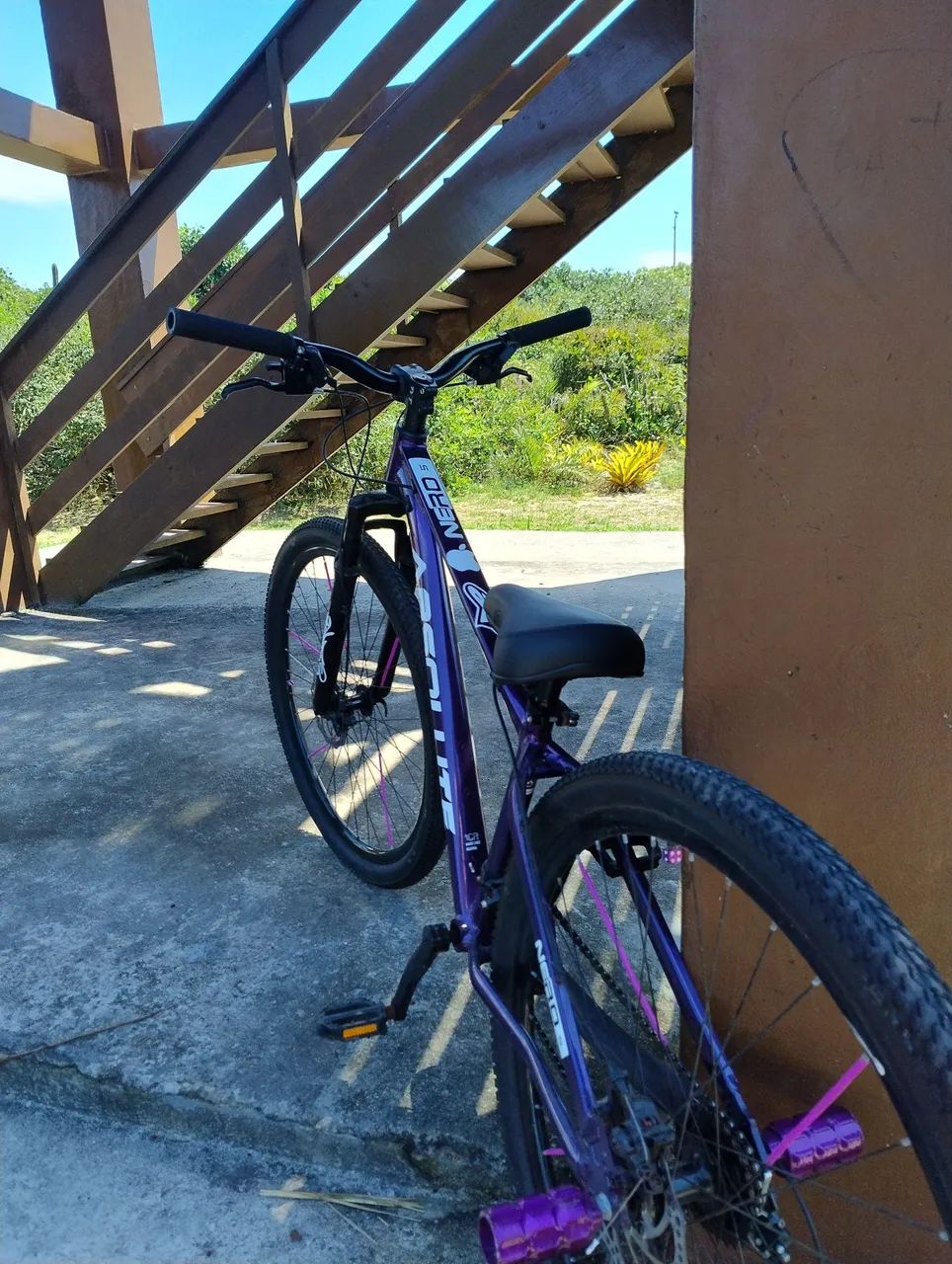 Bicicleta absolute nero 5 roxa - Foto 3