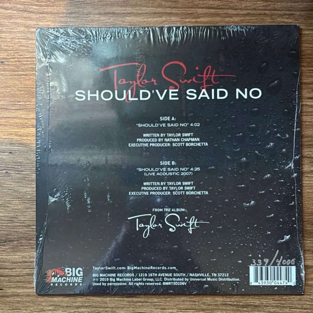 LP 7? Single Taylor Swift - SSN - Foto 2