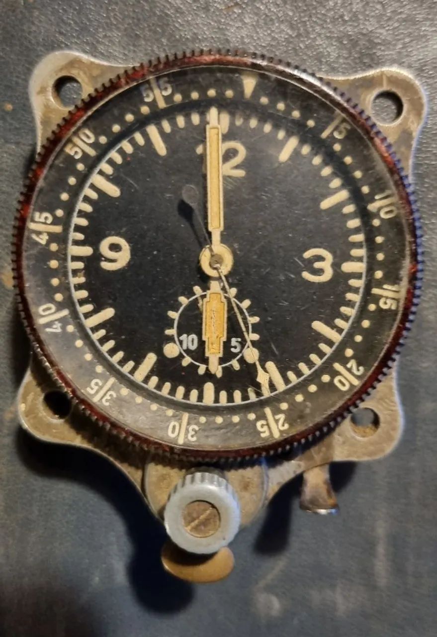 Junghans Relógio, do Avião do Cockpit de Bombardeio