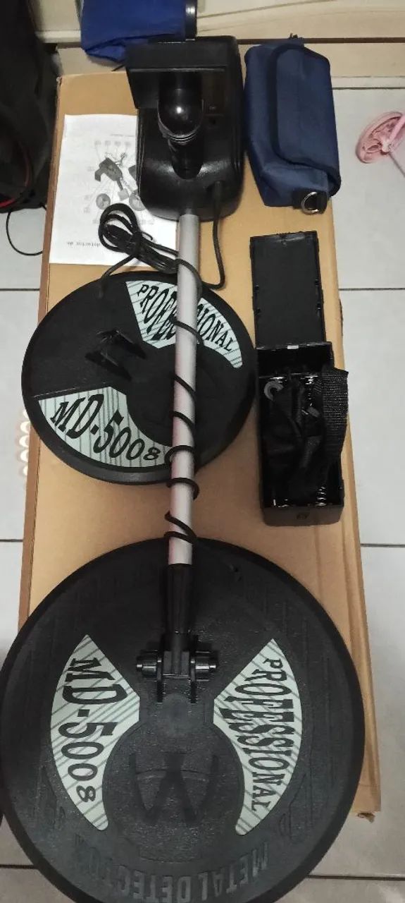 Detector de metais completo 