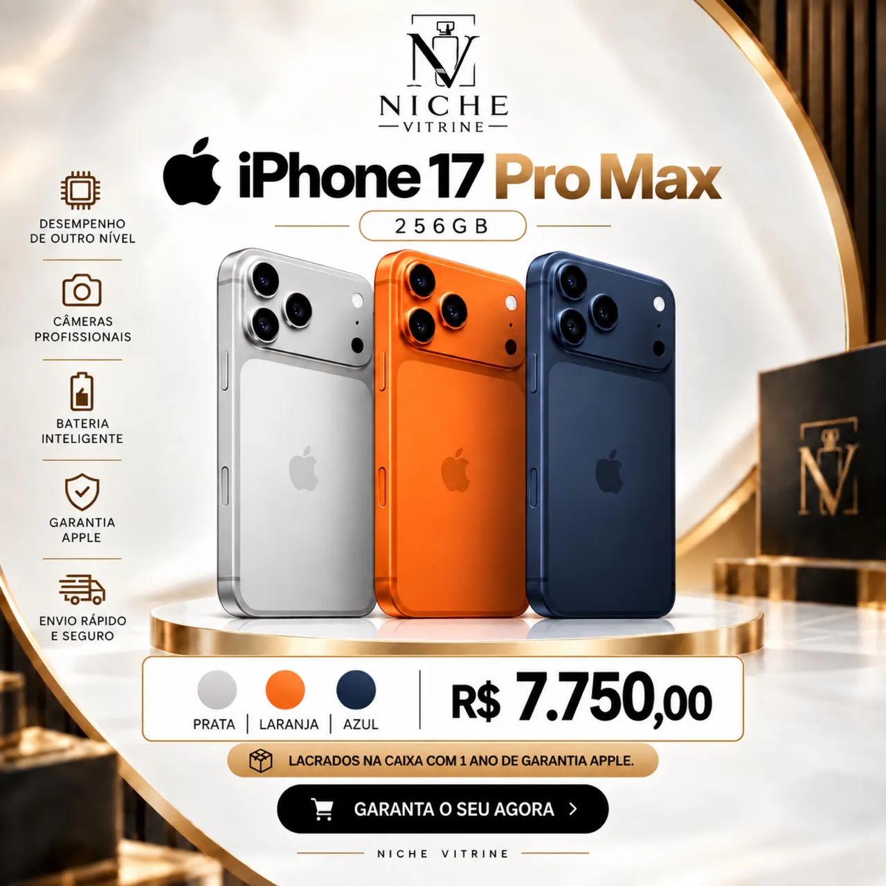 iPhone 17 Pro Max - Lacrado