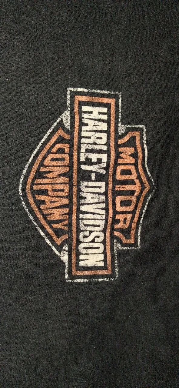 Camiseta Preta Harley Davidson GG - Foto 2