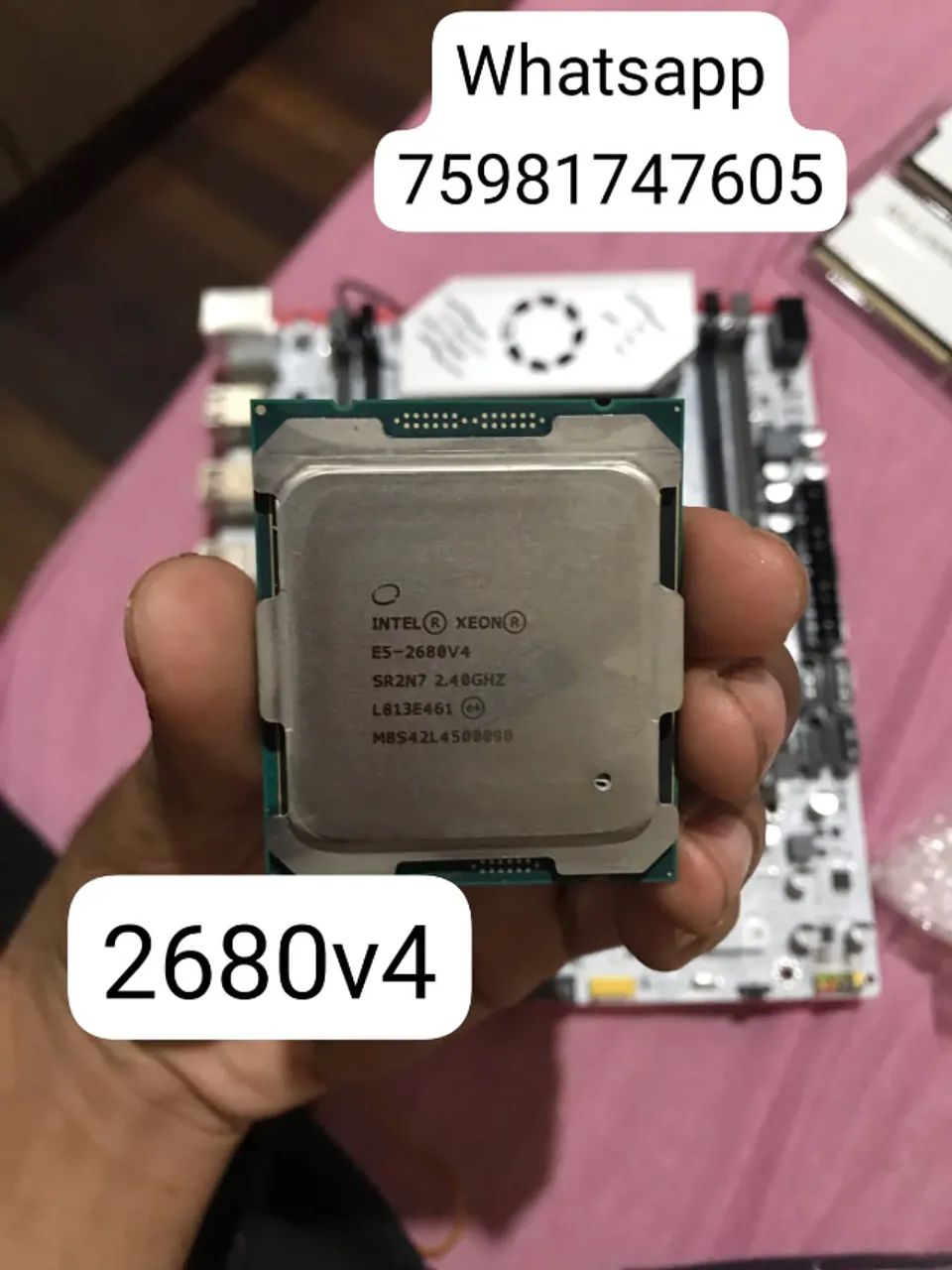 Processador Intel Xeon E5 2680 V4 2,4 GHz 14 núcleos 120 W LGA 2011-3 2680V4 CPU