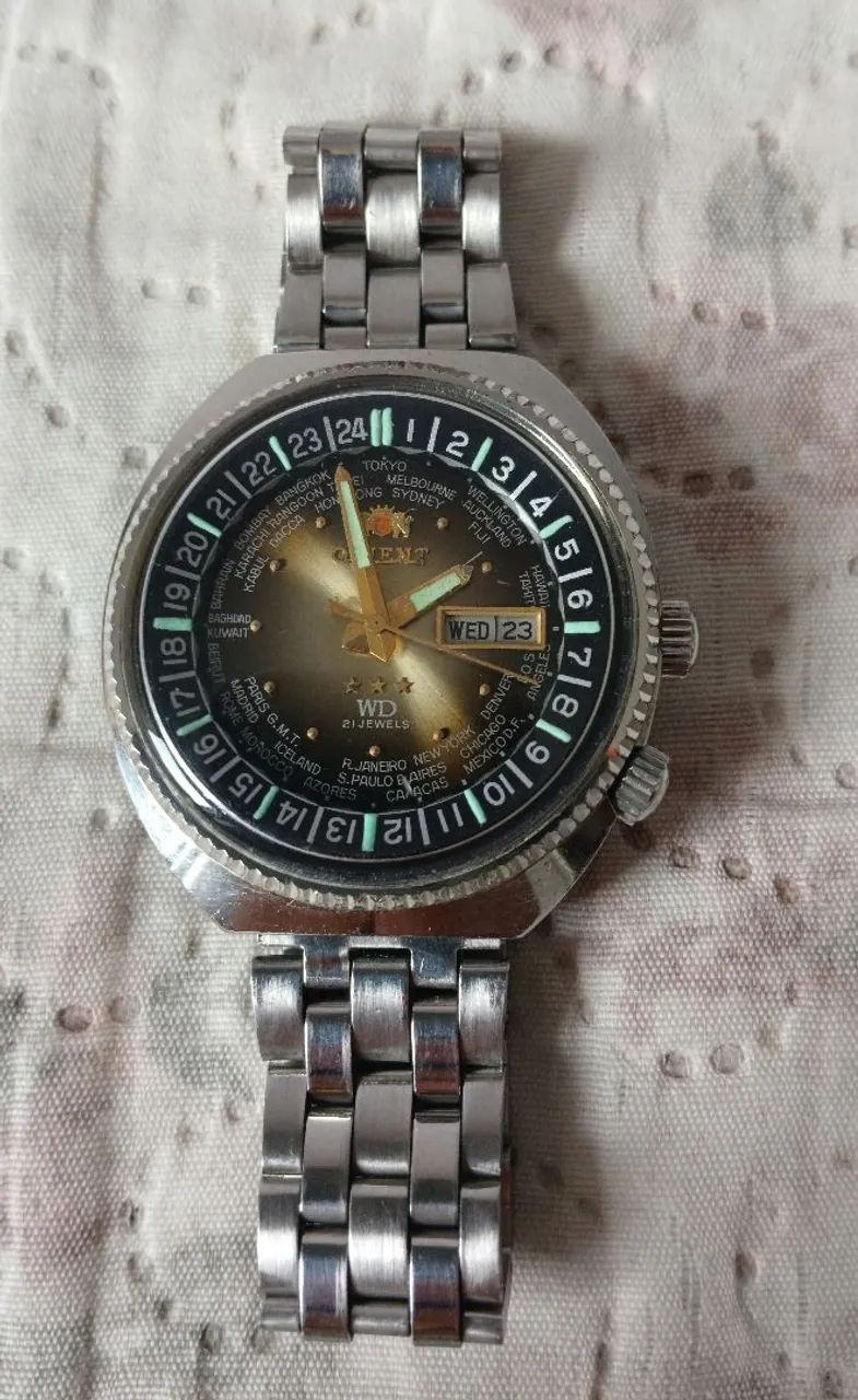 Relógio orient word diver 