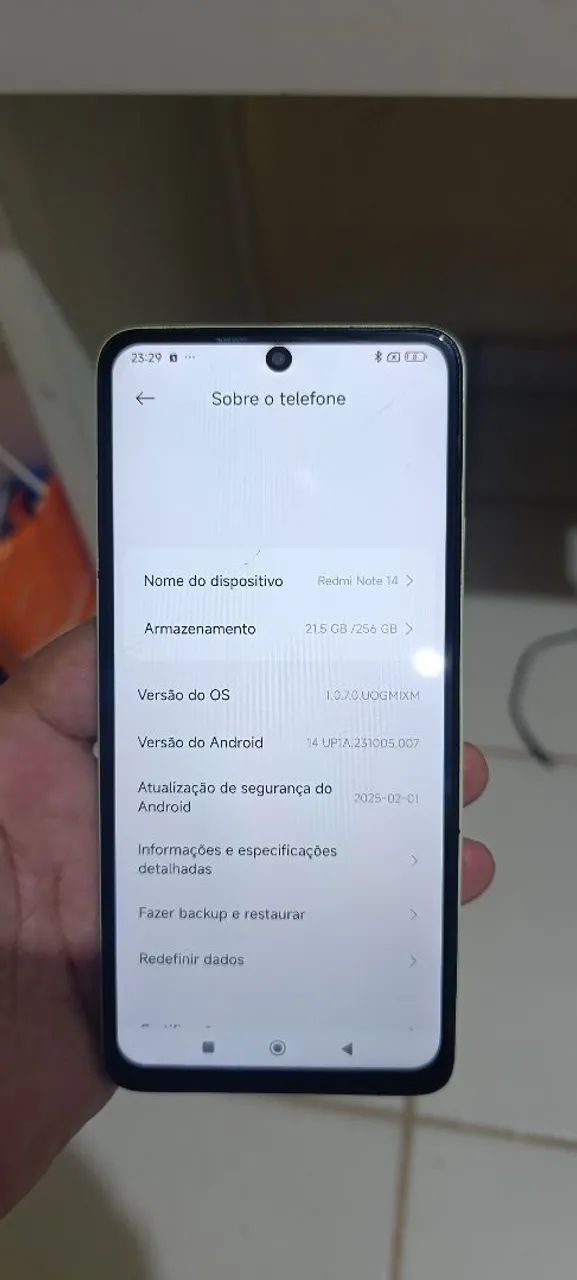 Note 14 256 gigas funcionando perfeitamente  - Foto 4