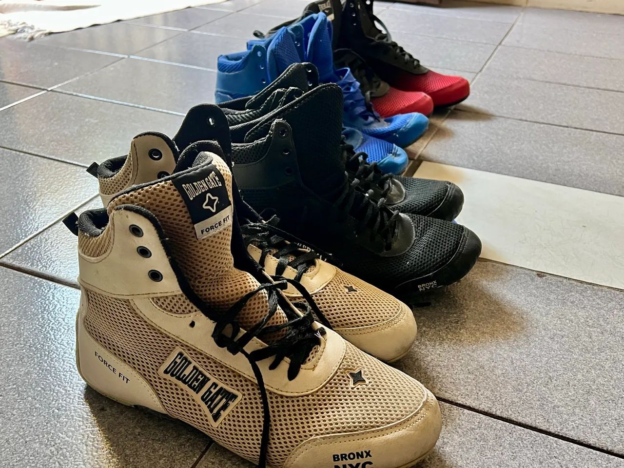 4 botas de treino masculina everlast 