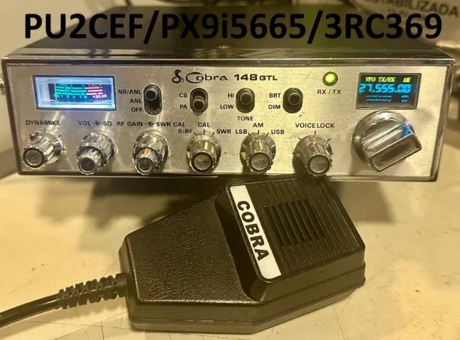 Rádio PX Cobra 148 GTL com DDS