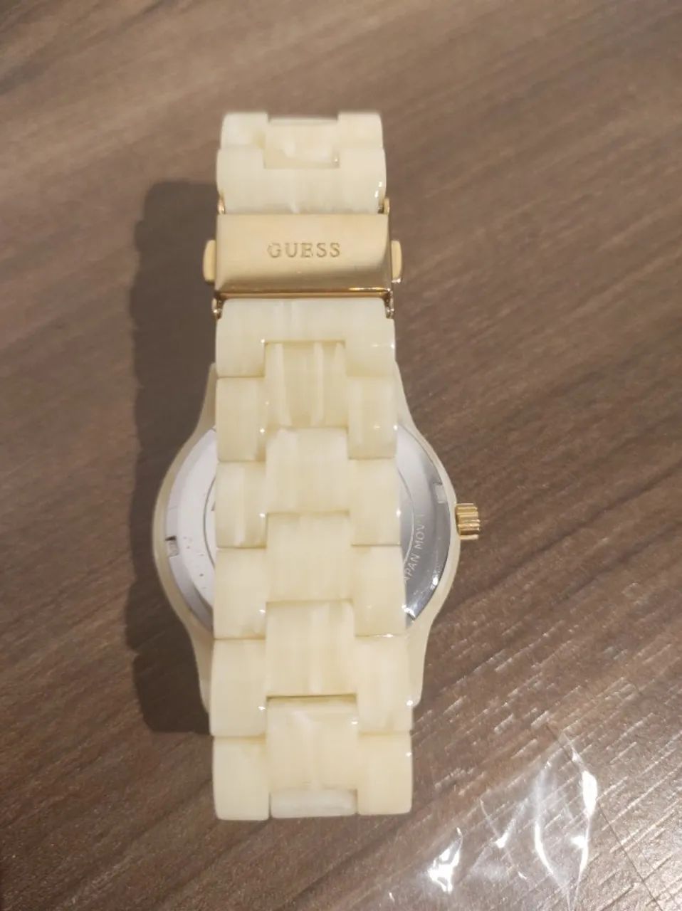 Baixou muito: Relógio Guess Novo Madre Pérola original - Foto 3