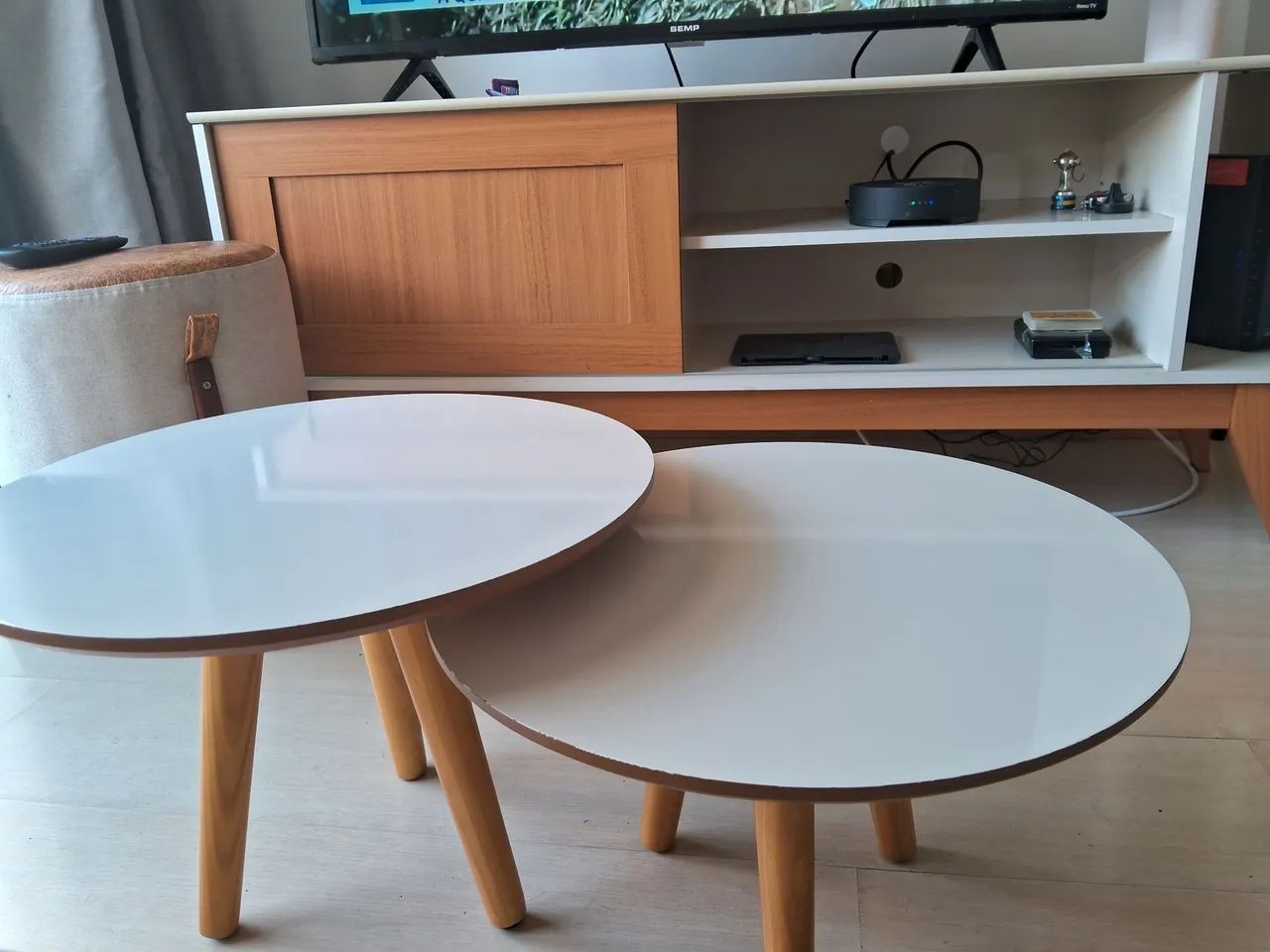Conjunto Mesa de centro/lateral - Foto 2