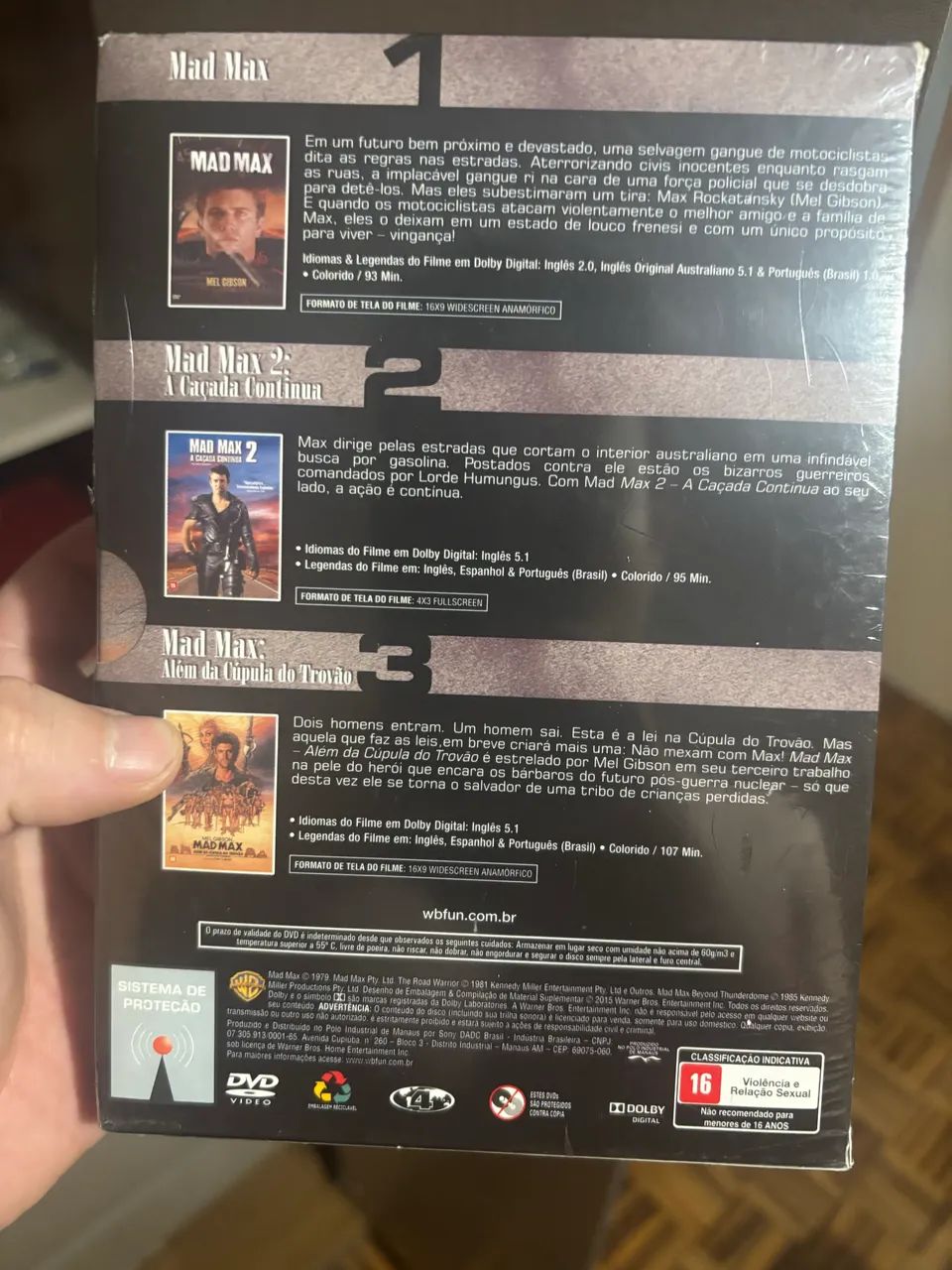 Box dvd mad Max(Lacrado) - Foto 2
