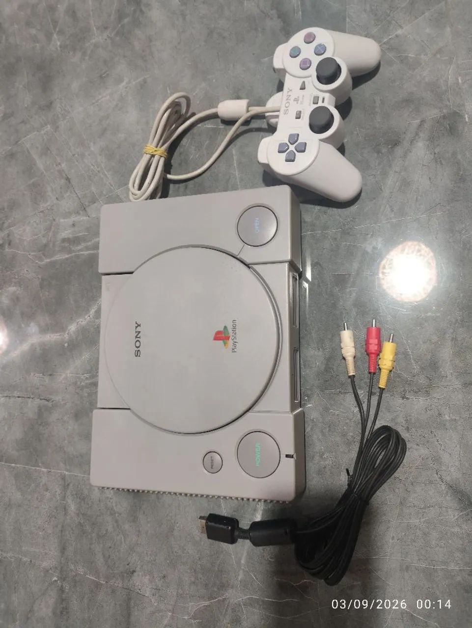PLAYSTATION 1 FAT FUNCIONANDO PERFEITAMENTE 