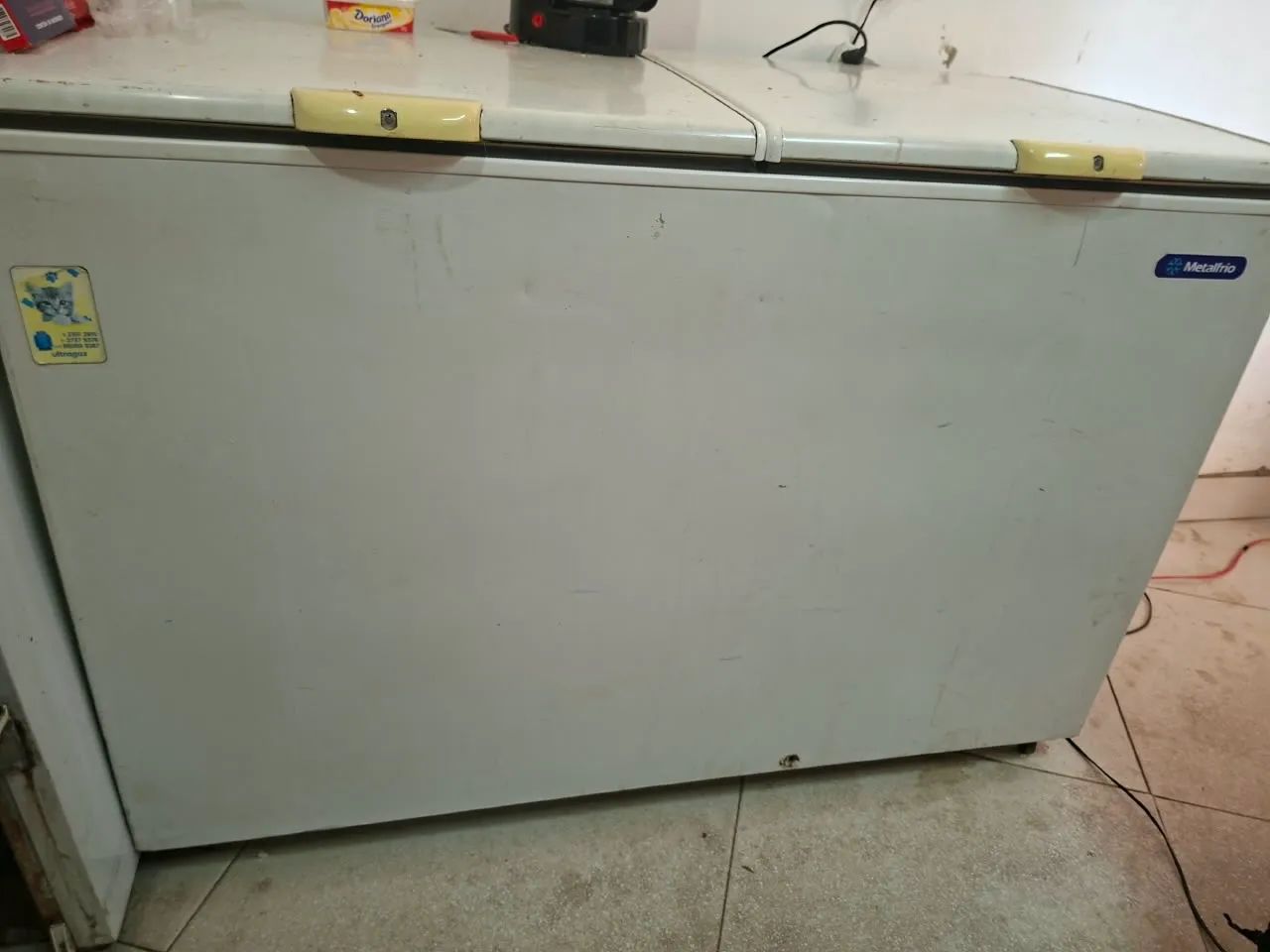 Freezer seminovo 