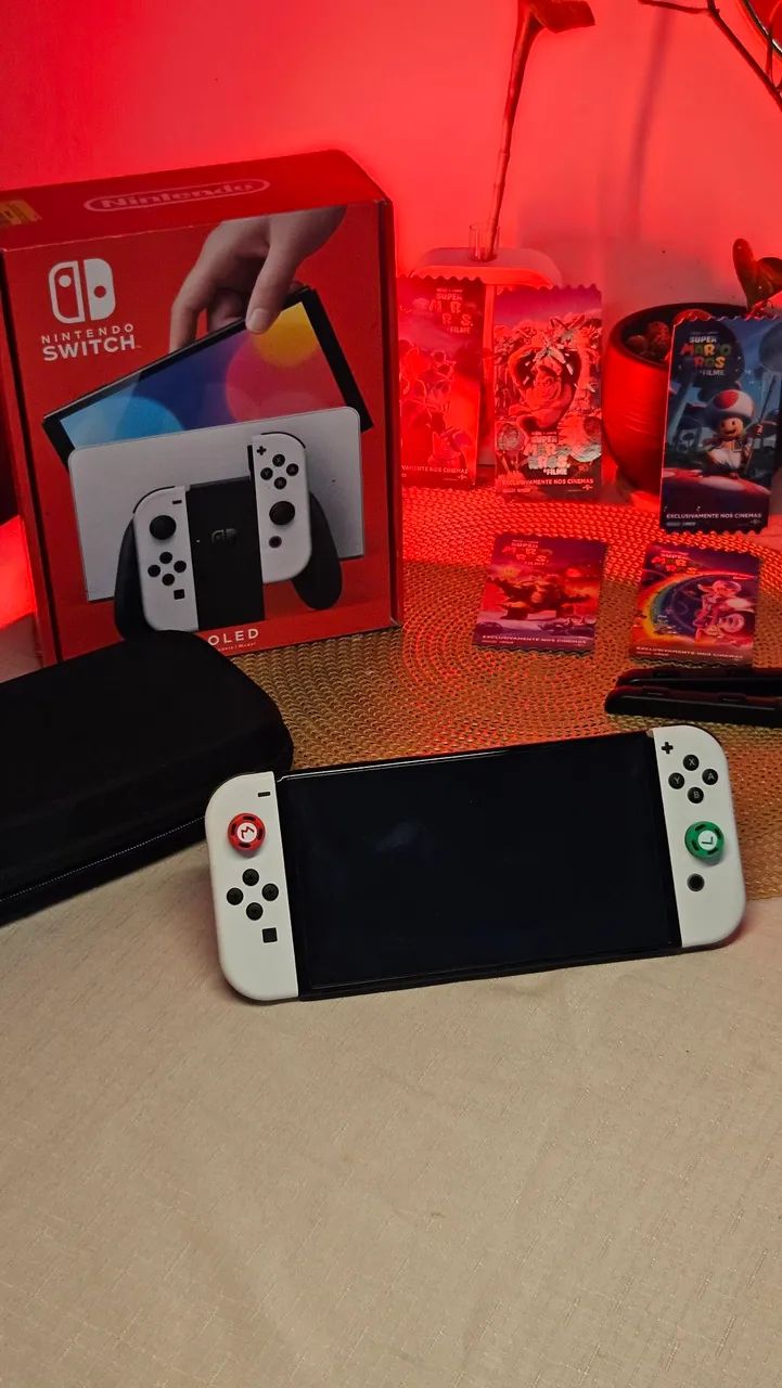 Nintendo Switch OLED Impecável (Estado de Zero)