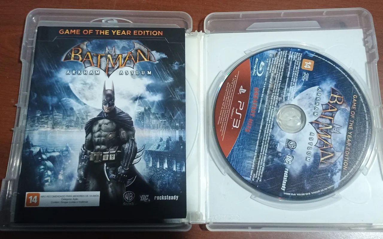 Jogo - Pacote duplo de Batman Arkham - Ps3 - Foto 3
