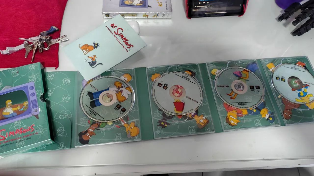 Os simpson edicion deluxer 1ra e 2da temporada, lacrado. - Foto 3