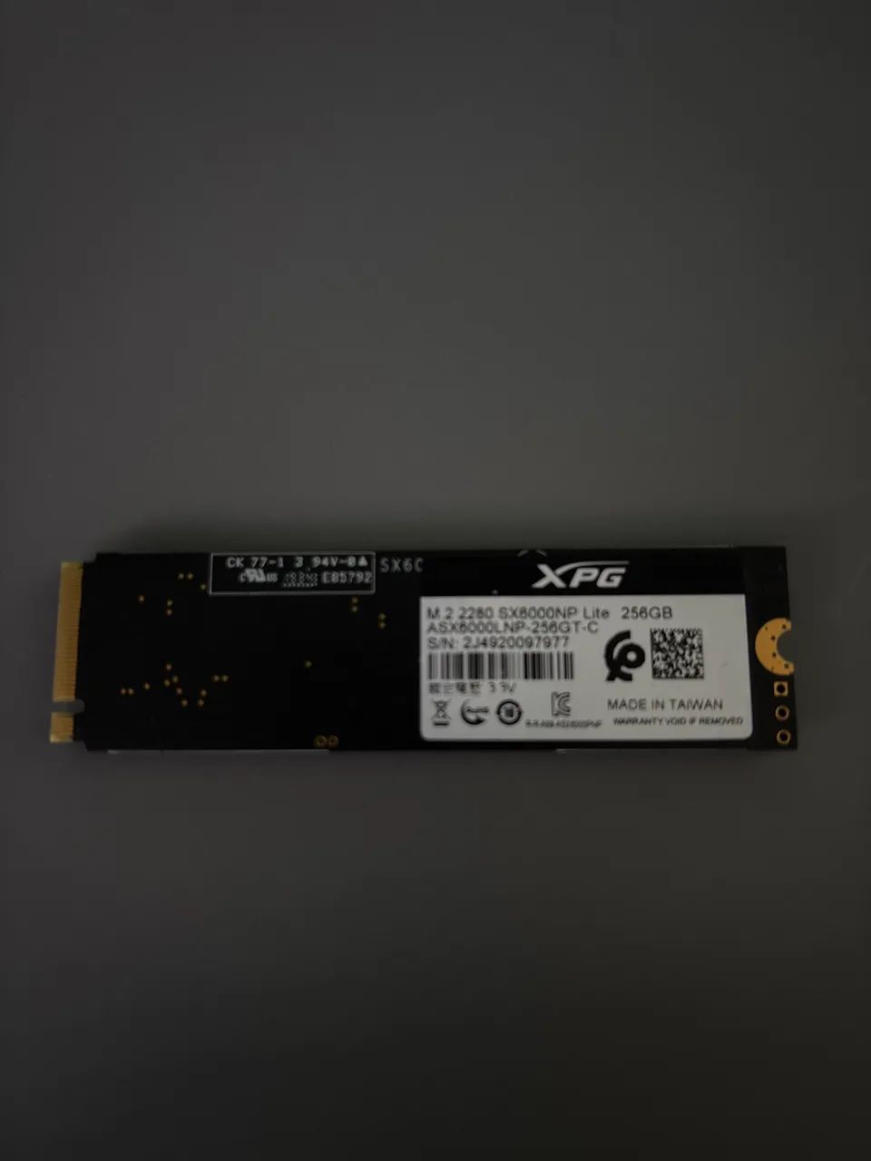 SSD M.2 XPG 256GB  - Foto 2