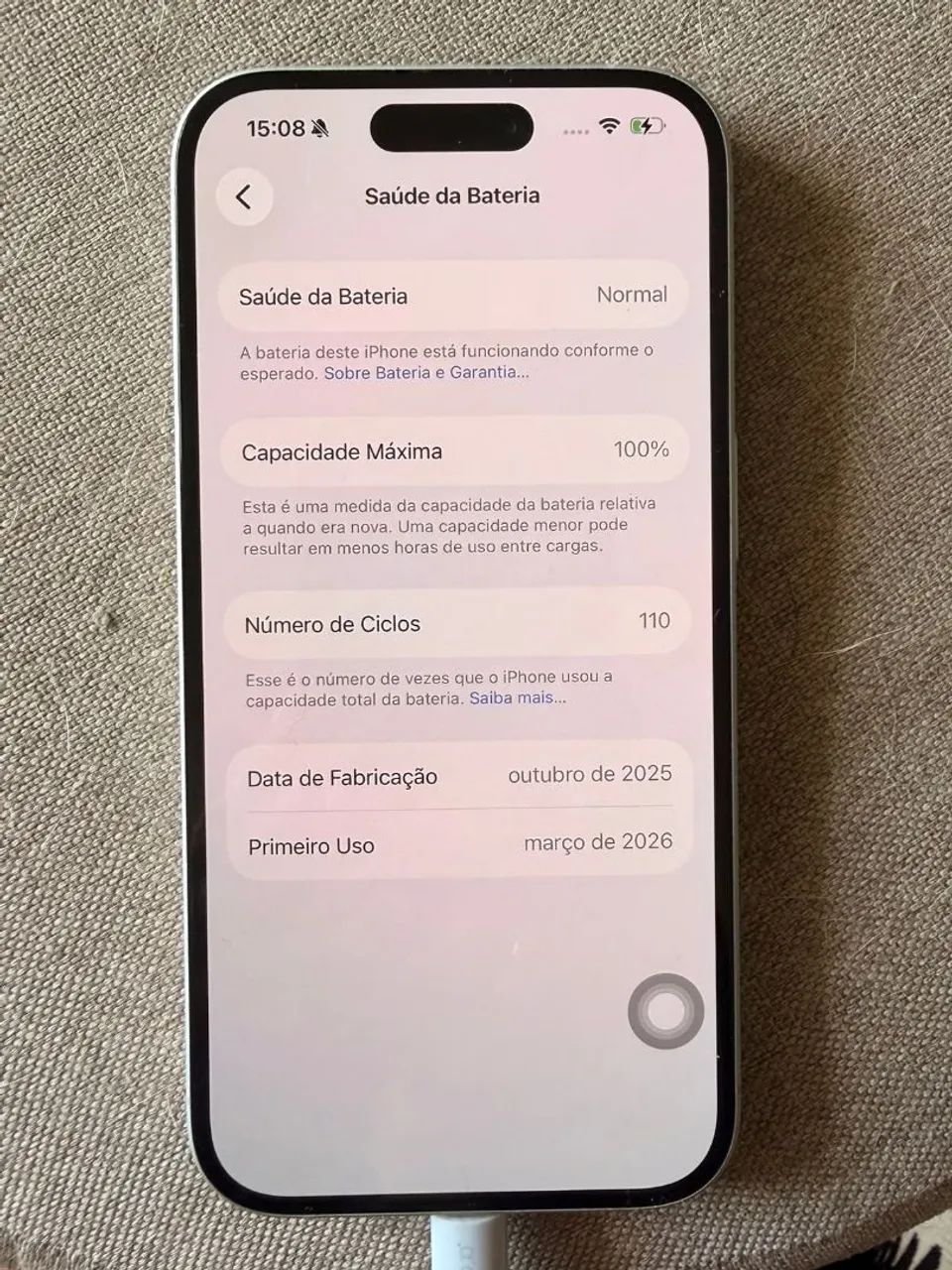iPhone 16 128GB Impecável + 10 Capinhas