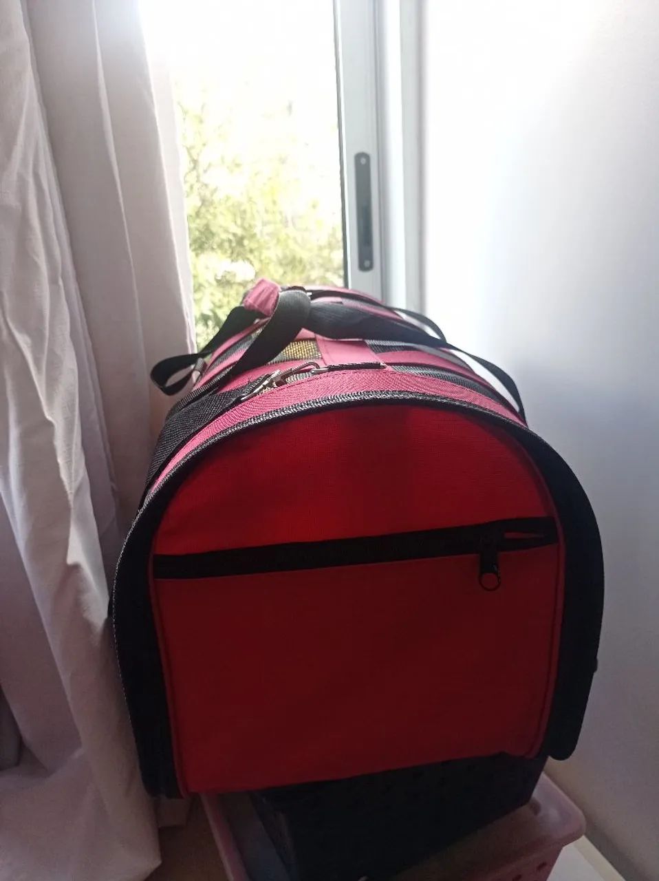Bolsa para pet pequeno praticamente nova - Foto 2