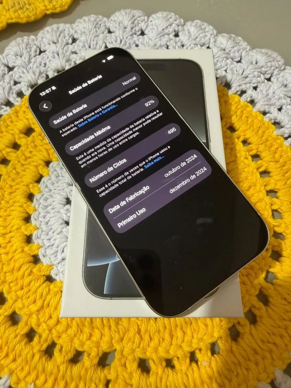 iPhone 16 Pro 128gb Silver - 92% de bateria  - Foto 4