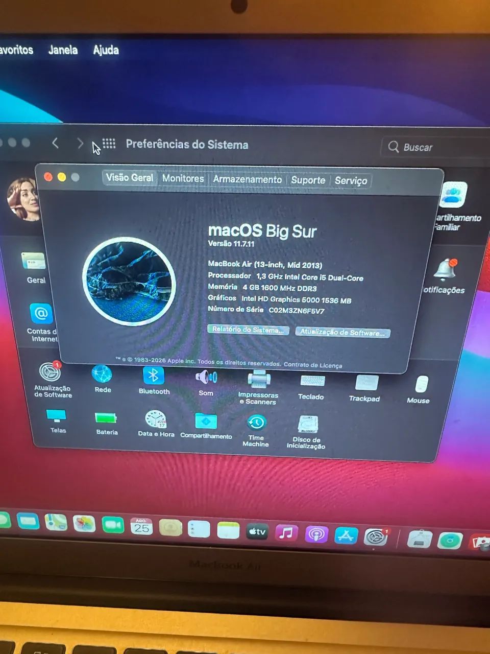 MacBook Air MacOS Big Sur Dual-Core i5 - Foto 3