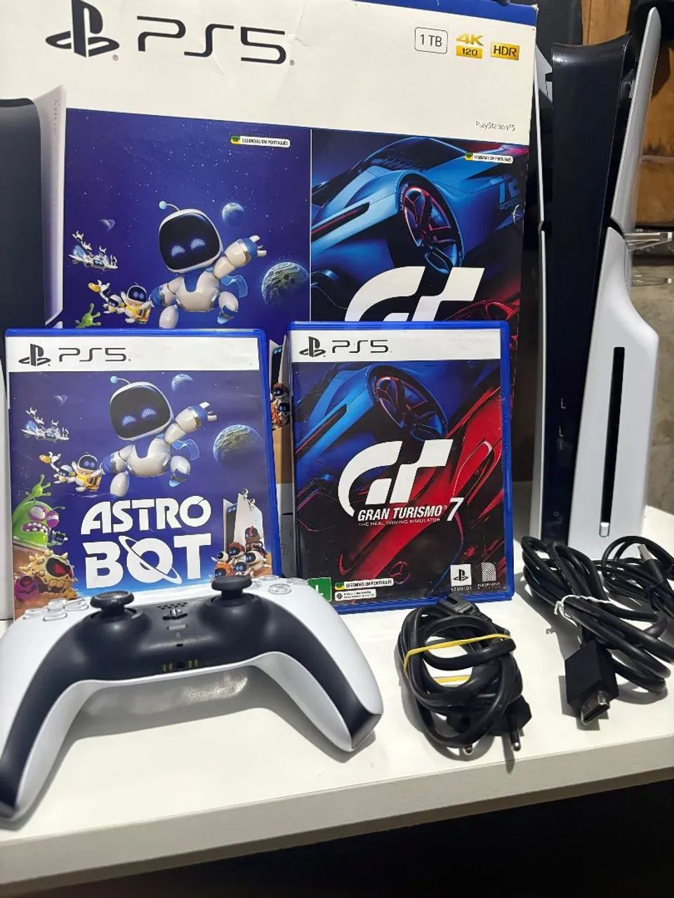 PS5 COM LEITOR  - Foto 2