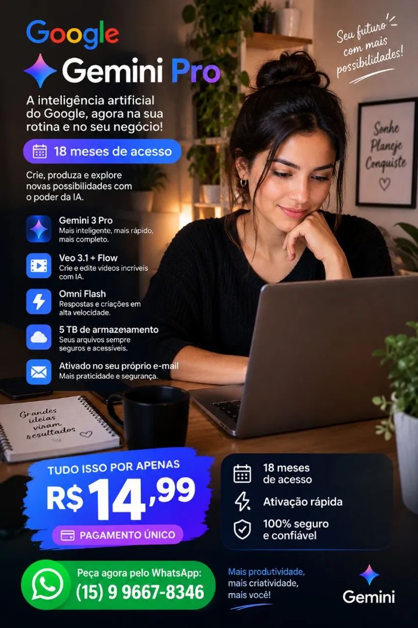 Google AI Pro 18 Meses