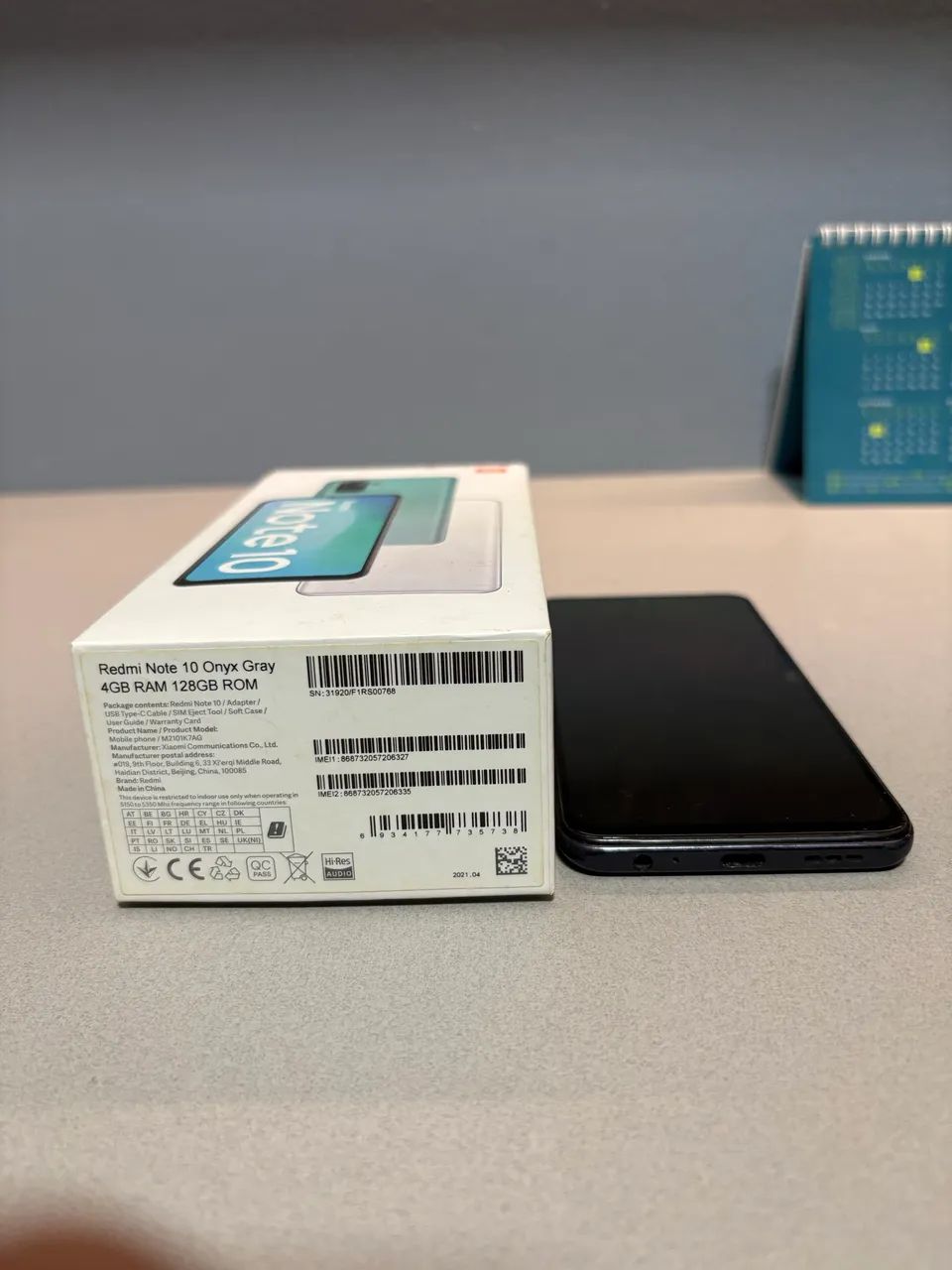 Redmi Note 10 Onyx Gray 4GB RAM 128GB - Foto 5