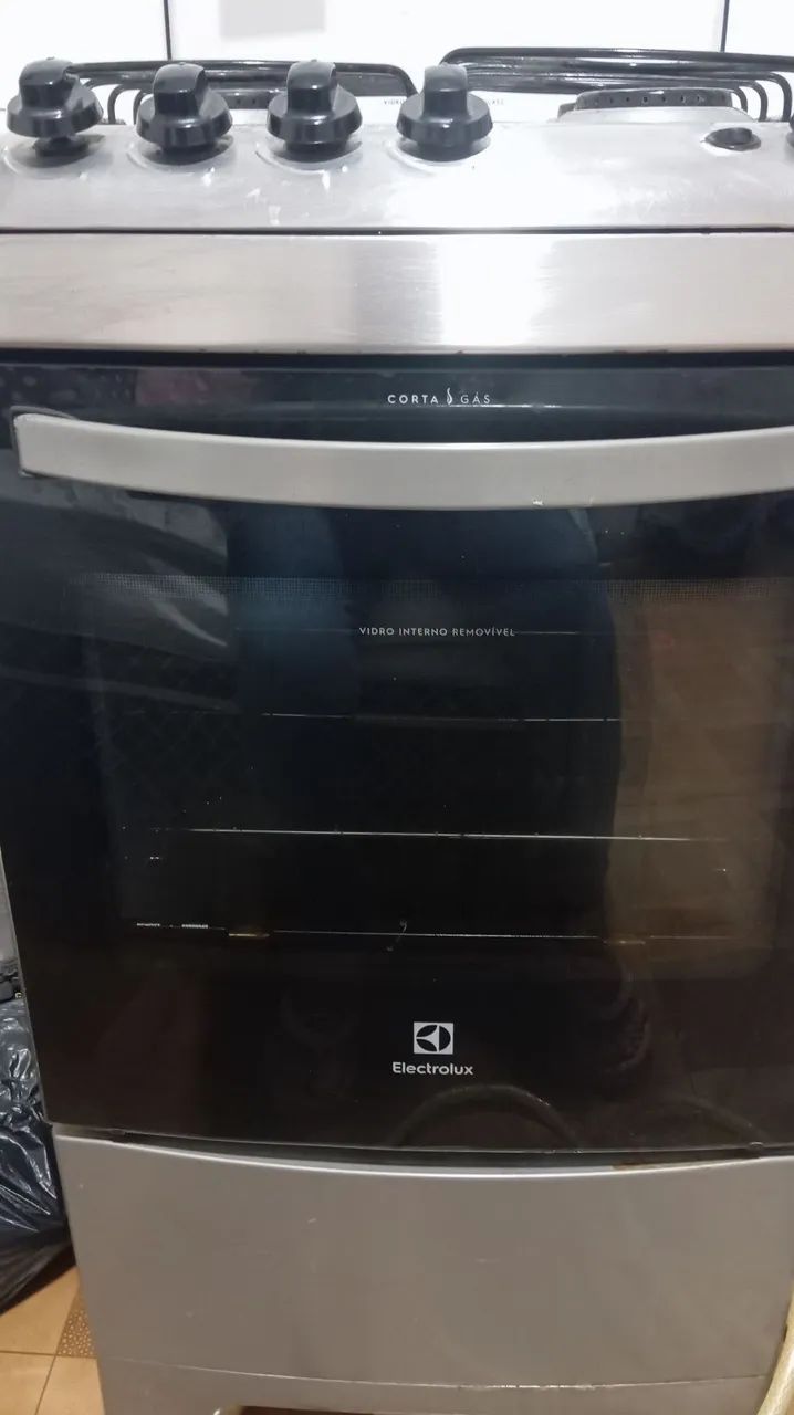 Fogão Eletrolux mesa inox 4 bocas  - Foto 3