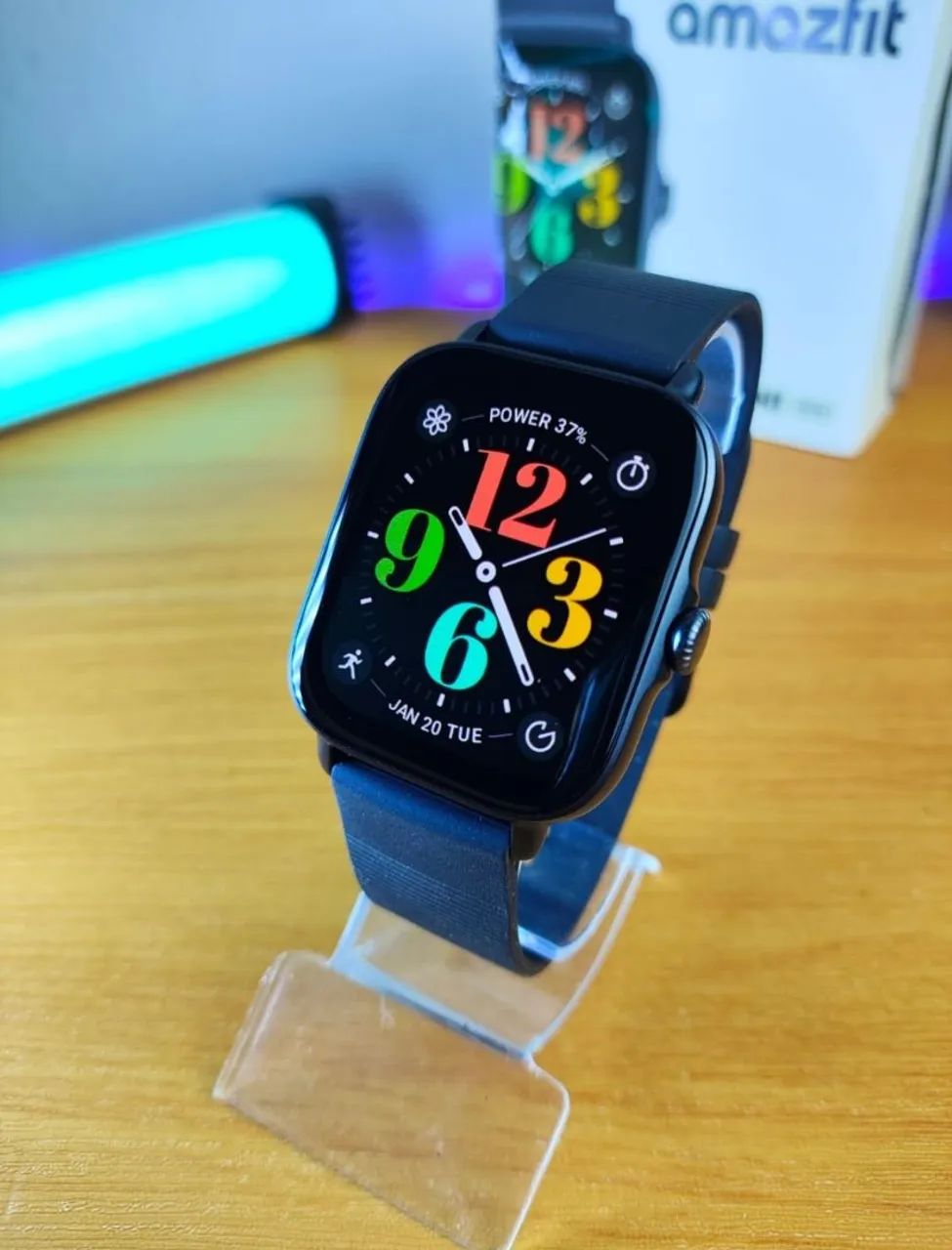 AMAZFIT GTS 4 MINI À PROVA D'ÁGUA/GPS INTEGRADO 