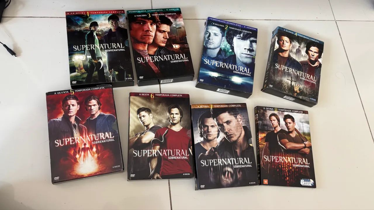 DVDS SOBRENATURAL- ORIGINAIS