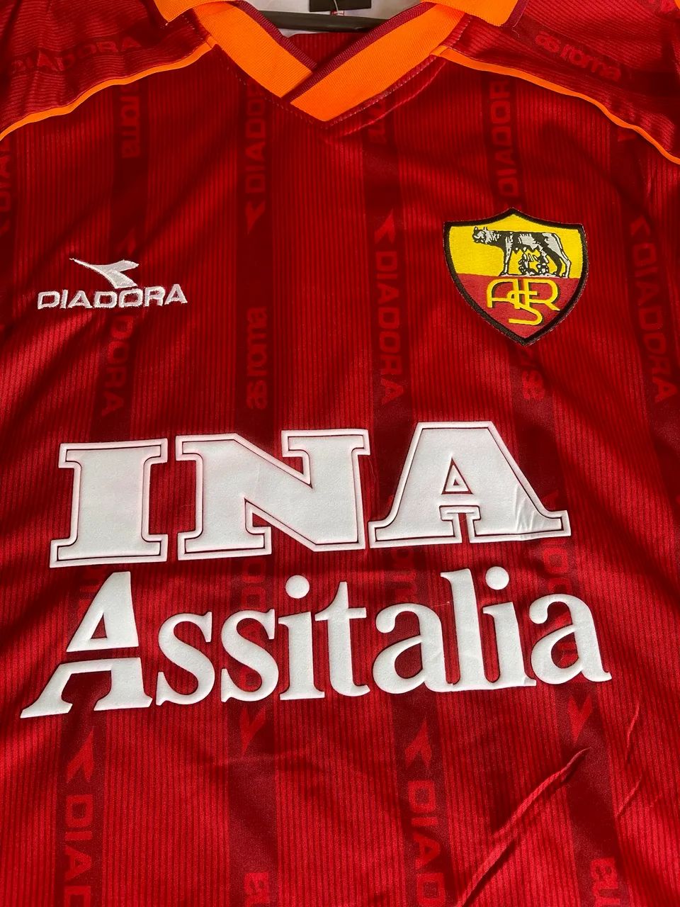 Camisa retrô Roma 1999/2000 - Foto 3