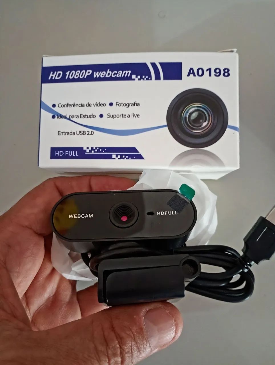Webcam para computador ou notebook 