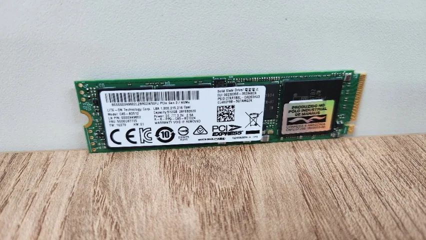 SSD NVMe 512GB