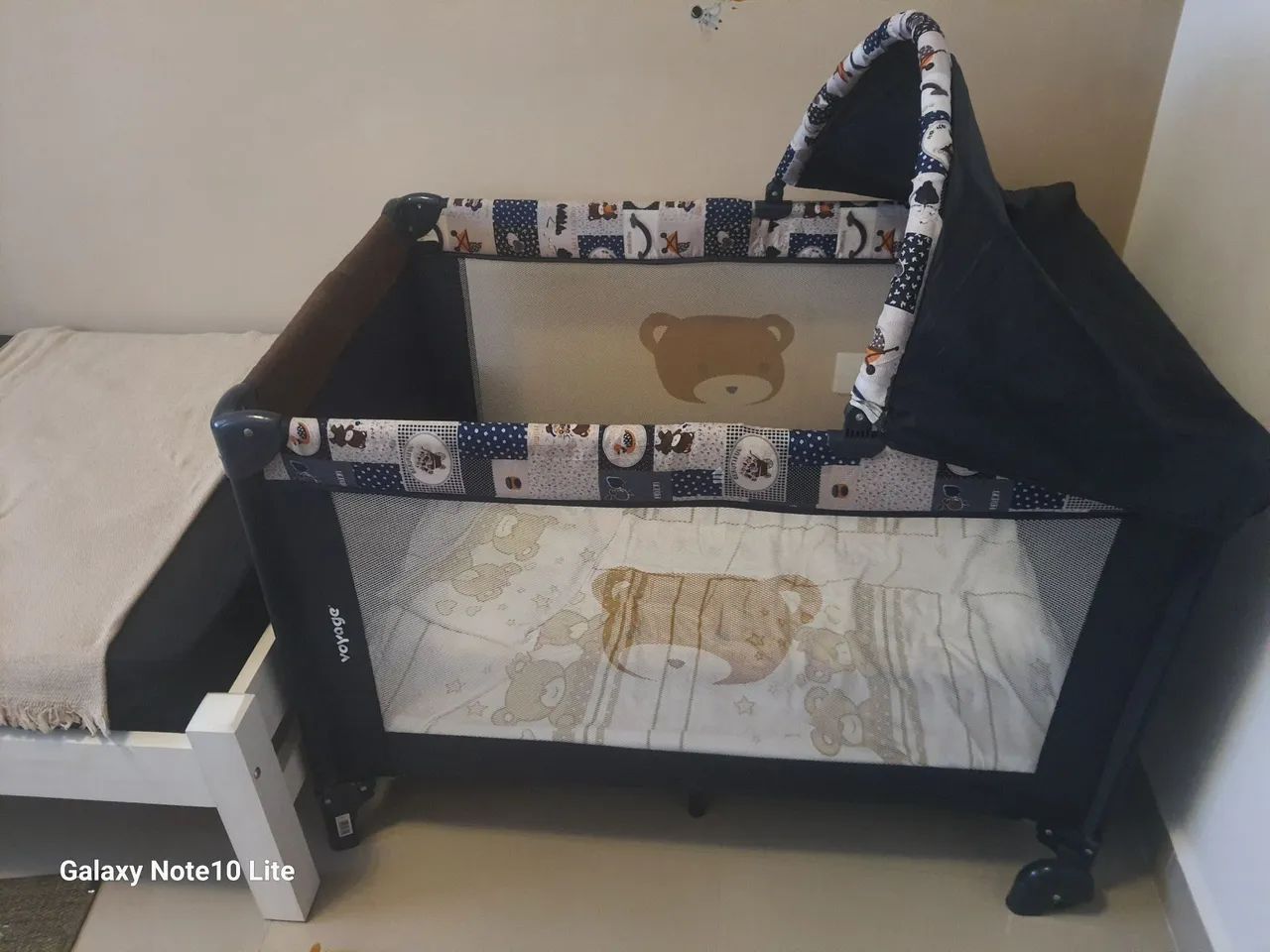 Cama solteiro sem colchão e berço com colchão  - Foto 2