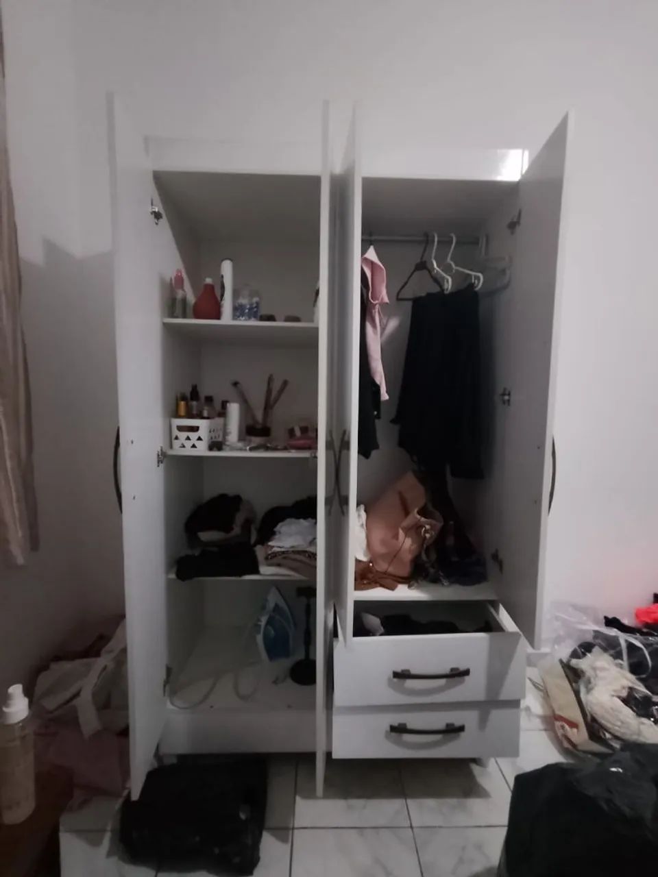 Guarda Roupa 2 portas branco - Foto 3