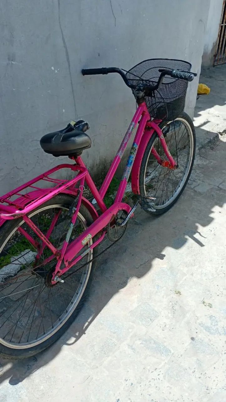 Bicicleta rosa  - Foto 2
