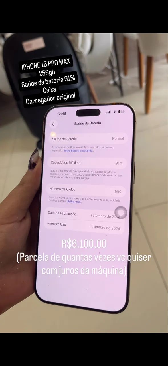 IPHONE 16 promax 256gb - Foto 2