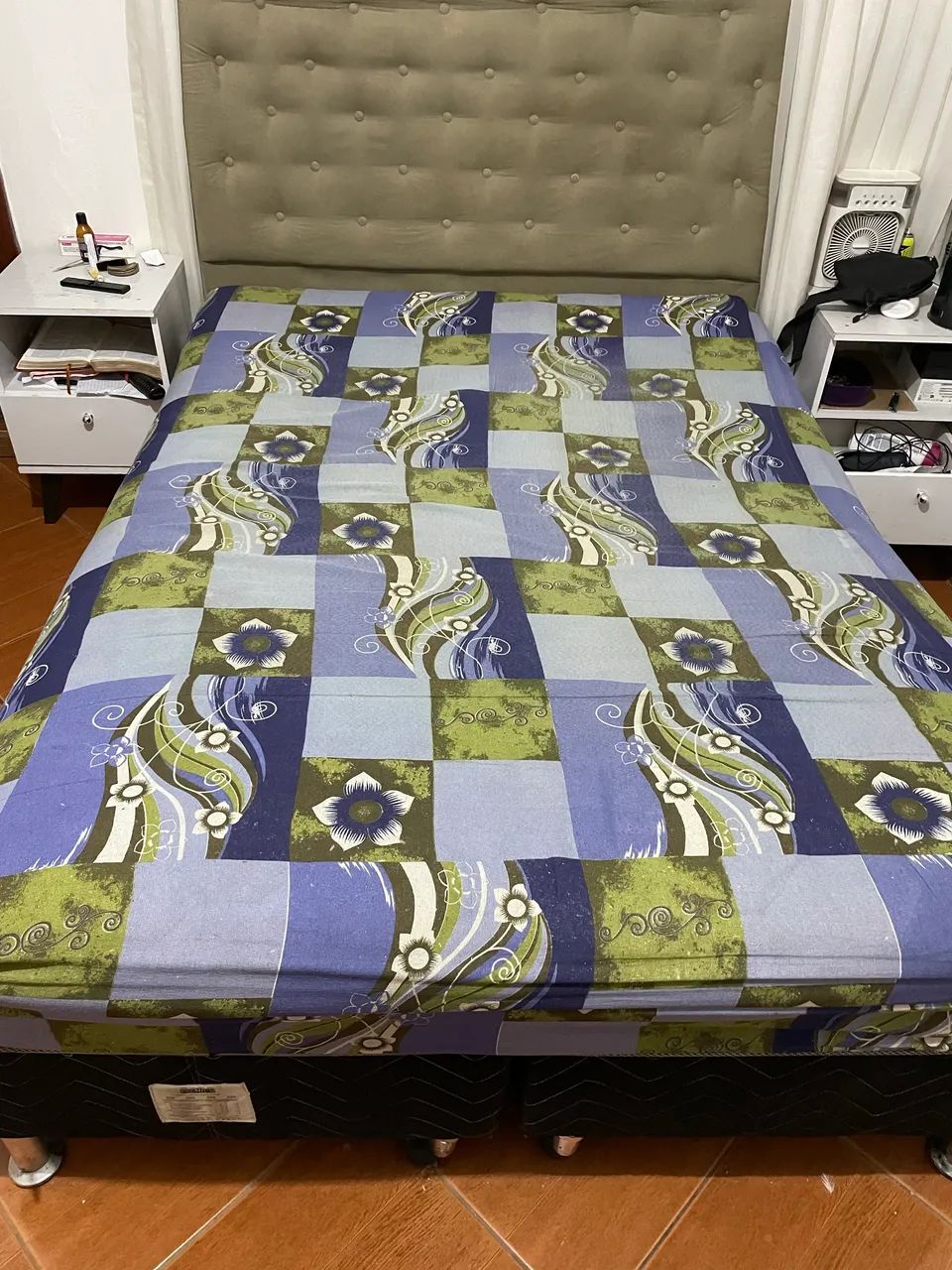 Cama box casal com colchão  - Foto 4