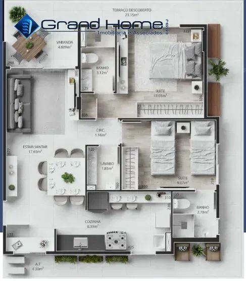 Apartamento 2 quartos em Jardim da Penha - Foto 5