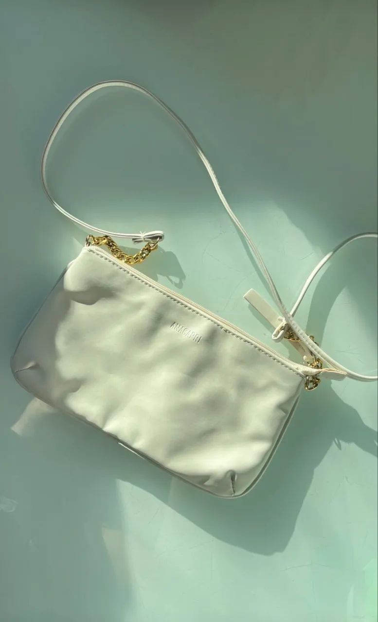 Bolsa branca ana capri - Foto 2
