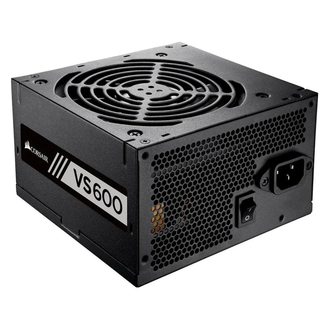 Fonte Corsair VS600, 600W, 80 Plus White